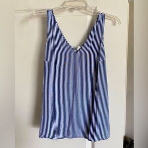 Old Navy v-neck striped top